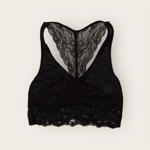 Trillium Black Lace Bralette